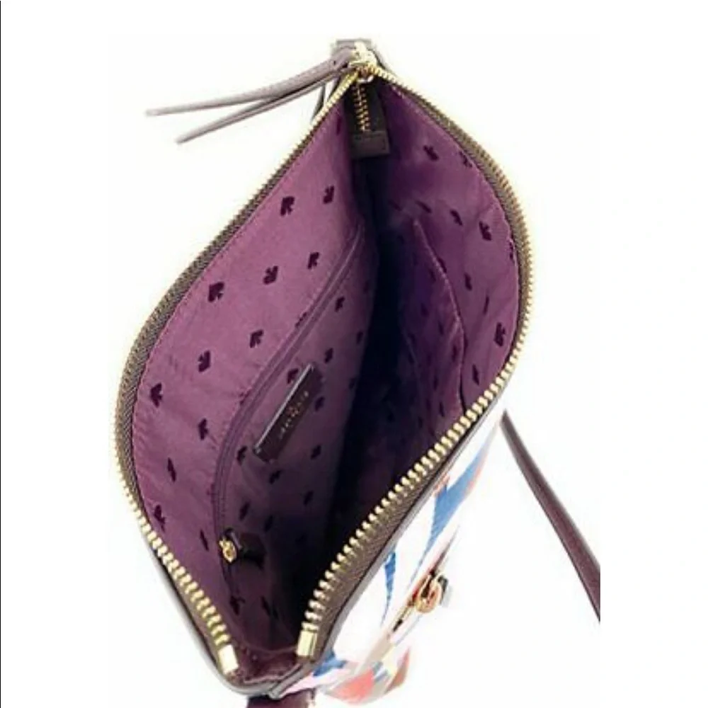 Kate Spade Jackson Tropical Toss Top Zip Crossbody - Picture 3 of 9